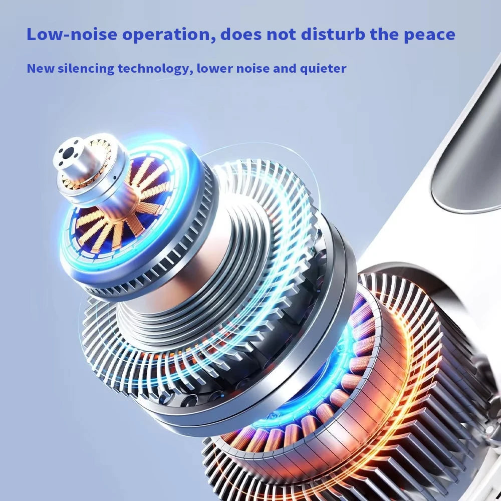 High Quality Wholesale Neck Fan Bladeless Mini Silent Summer Wearable Fan 2400Mah Five Speeds Cooling Air Cooler