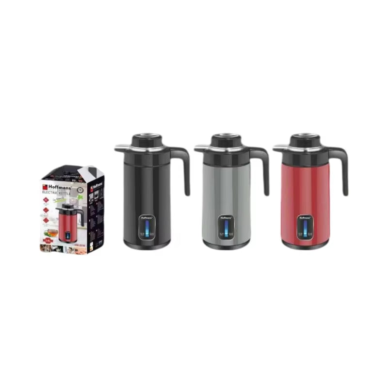 Hot Sale Africa 220V 3L Travel Electric Kettle EU Plug Stainless Steel Inner Kitchen Utensil