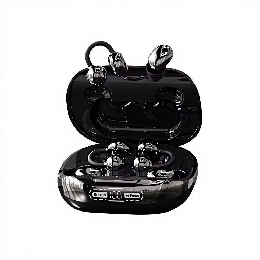 2026 New GT630S Retro Camera Style Clip-On Earrings Wireless Earphones V5.4 IPX-5 Waterproof JL ANC/ENC Bass Boost High-Value